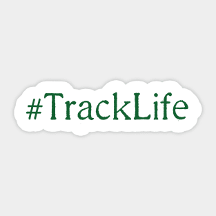 #TrackLife Green Sticker